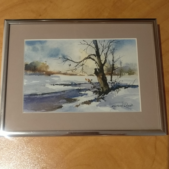 π¨π¦ Vintage original watercolour by Manuel Ruiz